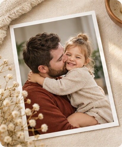 Original father and daughter photo